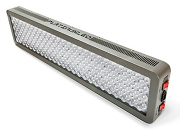 Advanced Platinum Series P600 600w 12-band LED Pflanzenlicht - optimierte Lichtspektren für Aufzucht- und Blütephase im Gewächshaus - 2